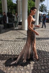 Isabeli Fontana at the Martinez in Cannes 05/25/2022