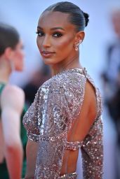 Jasmine Tookes -“Armageddon Time” Red Carpet at Cannes Film Festival 05/19/2022