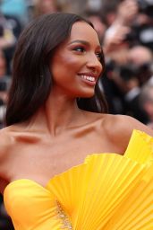 Jasmine Tookes – “Top Gun: Maverick” Red Carpet at Cannes Film Festival 05/18/2022
