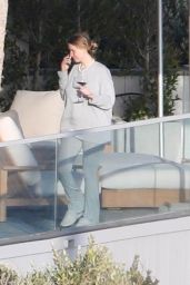 Jennifer Lawrence on the Balcony of Her Malibu Beach House 05 09 2022   - 64