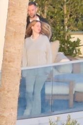 Jennifer Lawrence on the Balcony of Her Malibu Beach House 05/09/2022