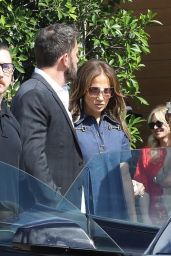 Jennifer Lopez and Ben Affleck at Soho House in Malibu 05/15/2022