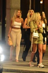 Jess Gale, Eve Gale, Malachi Fagon-Walcott and Demi Sims - Night Out in London 05/15/2022