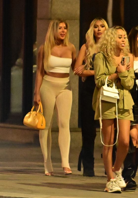 Jess Gale, Eve Gale, Malachi Fagon-Walcott and Demi Sims - Night Out in London 05/15/2022