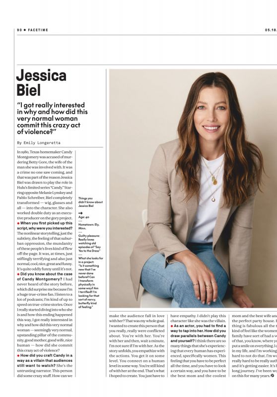 Jessica Biel - Variety Magazine 05/18/2022 Issue