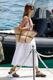 Kaia Gerber at the Eden Roc Hotel in Antibes 05/27/2022