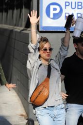 Kaley Cuoco - Leaves the El Capitan Entertainment Centre in Hollywood on Jimmy Kimmel Live 05/25/2022