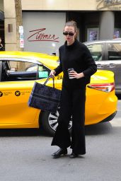 Karlie Kloss at The Carlyle Hotel in NYC 05/01/2022