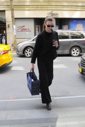 Karlie Kloss at The Carlyle Hotel in NYC 05/01/2022