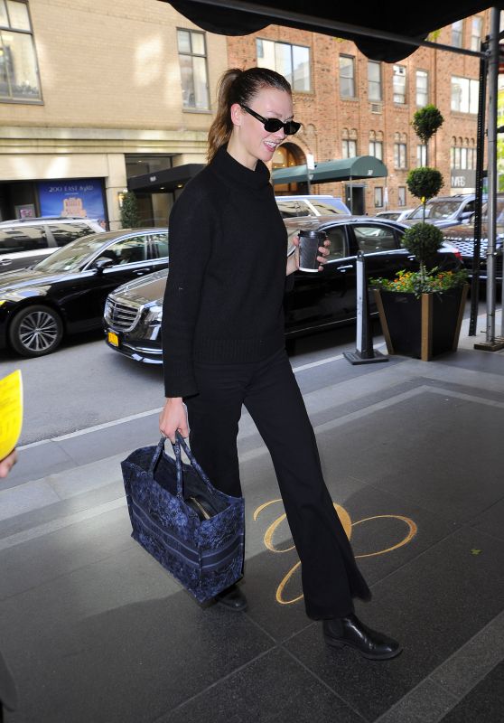 Karlie Kloss at The Carlyle Hotel in NYC 05/01/2022