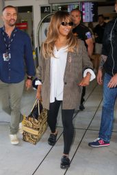 Kat Graham at Nice Airport 05/17/2022