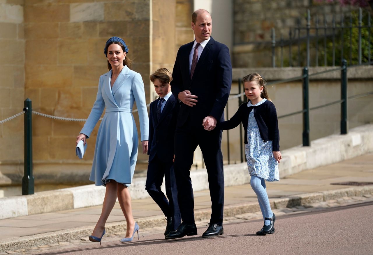 Kate Middleton - Easter Sunday Church Service in Windsor 04/17/2022