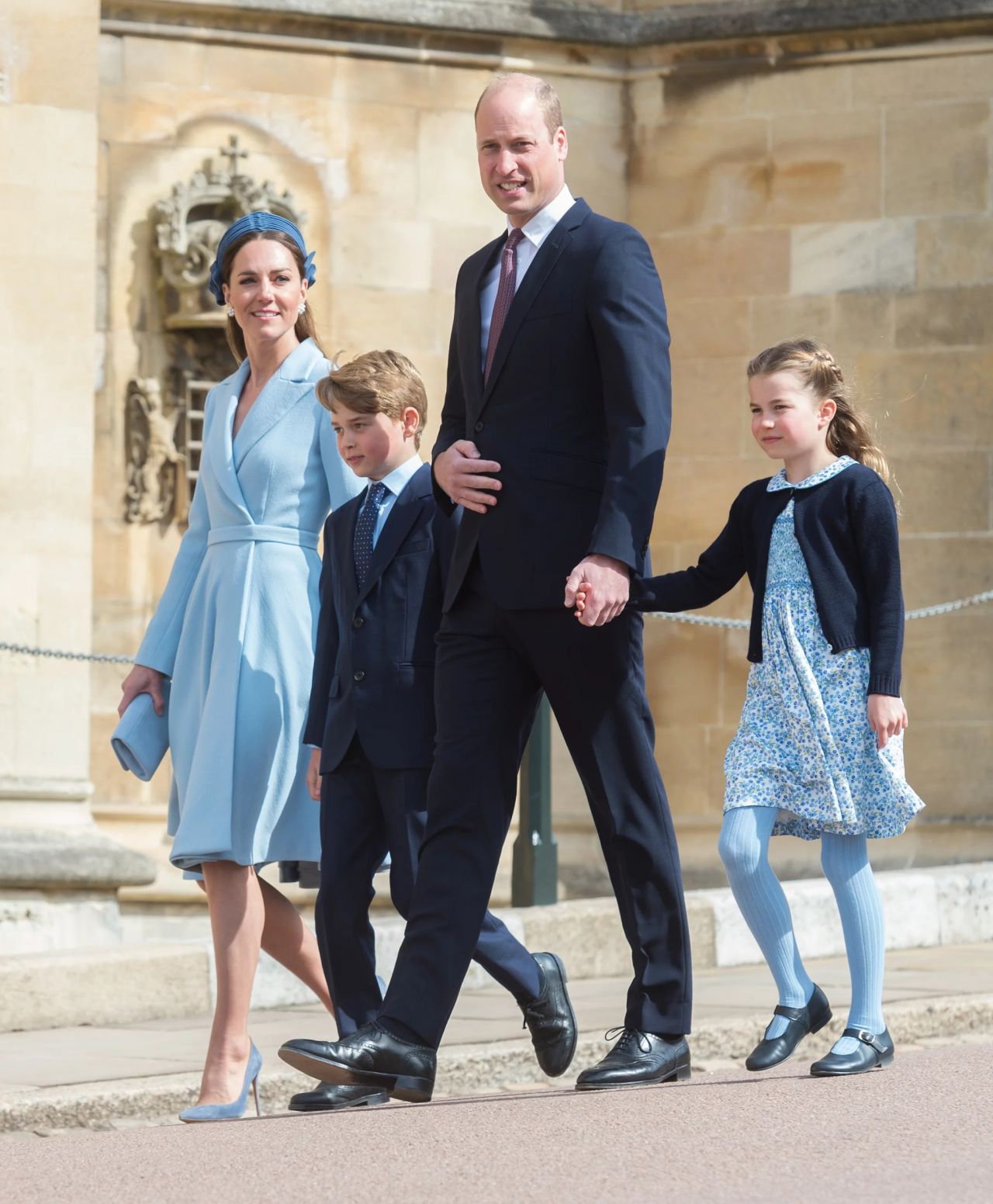 Kate Middleton Easter Sunday Church Service in Windsor 04/17/2022