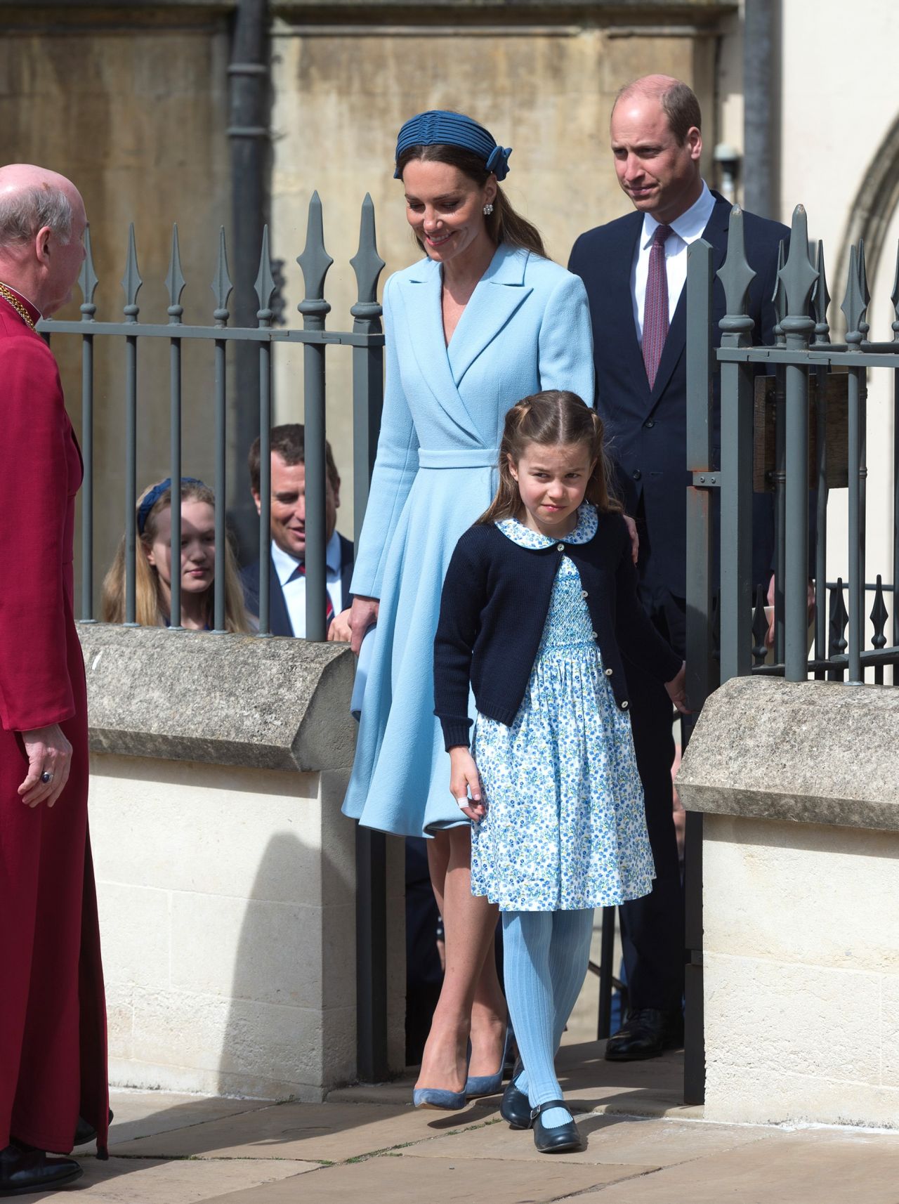 Kate Middleton - Easter Sunday Church Service in Windsor 04/17/2022 ...