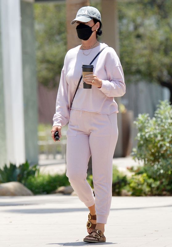 Katy Perry in an All Pink Sweat Suit - Los Angeles 05/23/2022