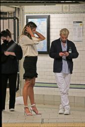 Kelly Bensimon - Takes the Subway in New York City 05/25/2022