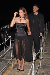 Kendall Jenner at Ristorante Puny in Portofino 05/20/2022