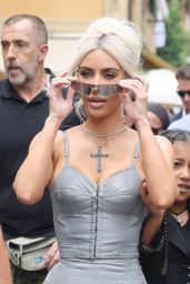 Kim Kardashian - Out in Portofino 05/22/2022