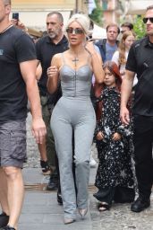 Kim Kardashian - Out in Portofino 05/22/2022