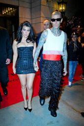 Kourtney Kardashian and Travis Barker - Heading to a Met Gala Afterparty in NYC 05/02/2022
