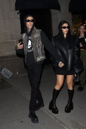 Kourtney Kardashian and Travis Barker   NYC 05 01 2022   - 16