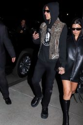 Kourtney Kardashian and Travis Barker   NYC 05 01 2022   - 47