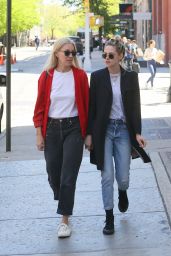 Kristen Stewart and Dylan Meyer - Soho in New York 05/09/2022