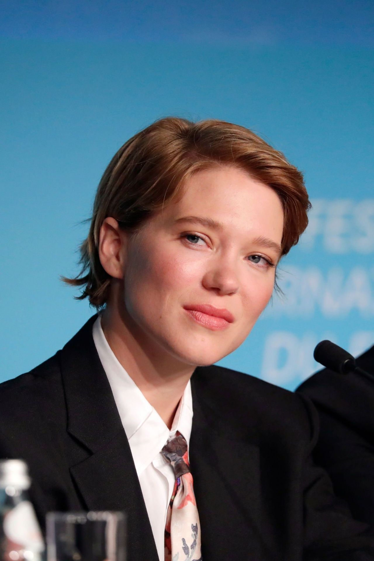 Léa Seydoux - Crimes Of the Future Press Conference at Cannes