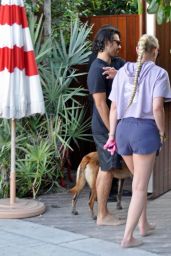 Lindsey Vonn With Her Boyfriend Diego Osorio - Miami Beach 05/08/2022
