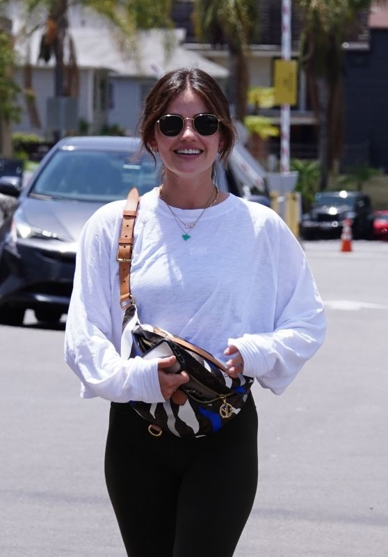 Lucy Hale at Erewhon in Los Angeles 05/27/2022