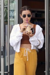 Lucy Hale in Comfy Outfit - Los Angeles 05/03/2022