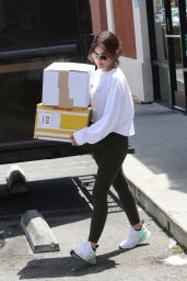 Lucy Hale - Picking Up Some Packages in Los Angeles 05/27/2022