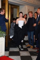 Maisie Williams - Heads Out of Her Hotel and Makes Her Way to the Met Gala 2022 