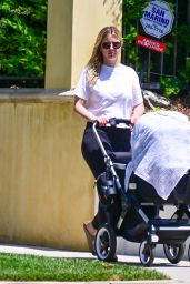 Mia Goth Walk With Her Newborn Baby 05/08/2022