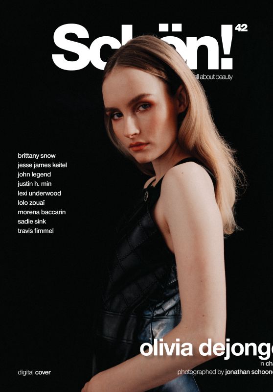 Olivia DeJonge - Schön! Magazine April 2022 Issue