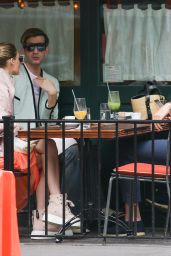 Olivia Palermo at Sant Ambroeus West Village in NY 05/14/2022