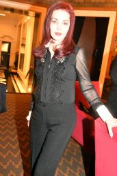 Priscilla Presley at Her Midtown Hotel in New York 05/01/2022