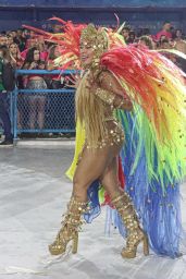 Rafaella Santos at the Salgueiro Parade in Rio de Janeiro 04/30/2022