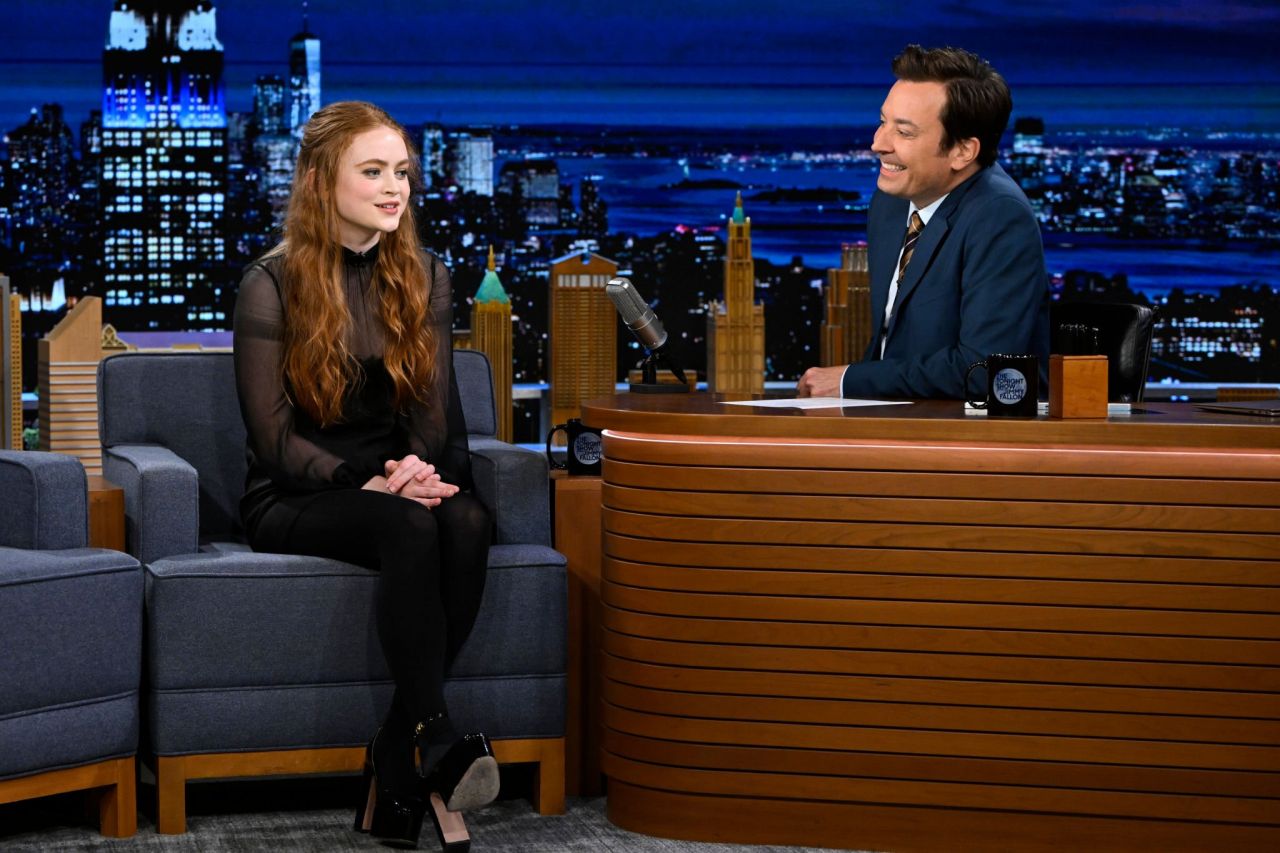 Sadie Sink - The Tonight Show Starring Jimmy Fallon in New York 05/23 ...