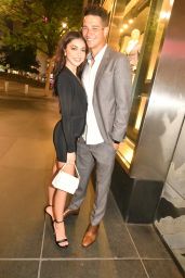Sarah Hyland and Wells Adams - Night Out in New York 05/17/2022