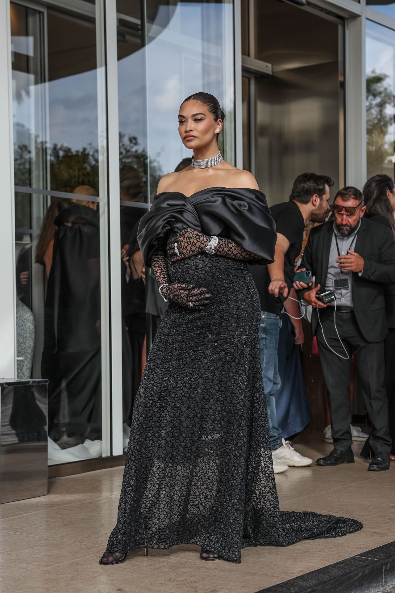 Shanina Shaik -“Elvis” Red Carpet at Cannes Film Festival 05/25/2022 ...