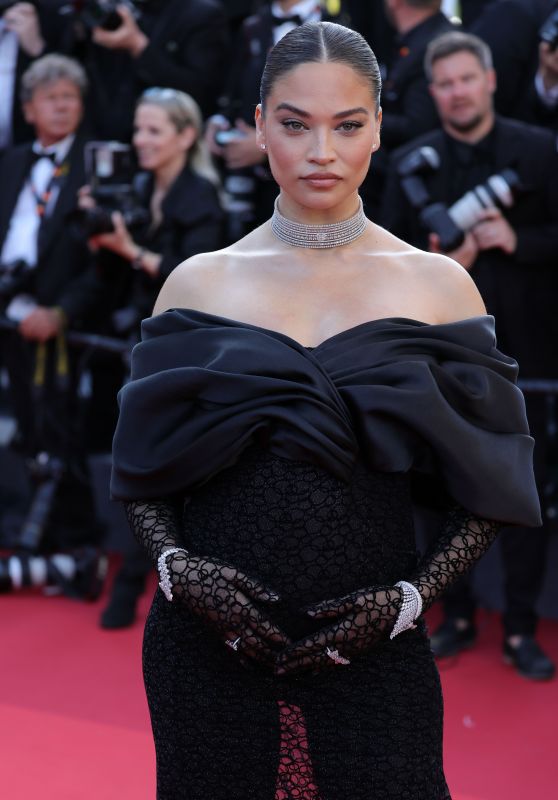 Shanina Shaik -“Elvis” Red Carpet at Cannes Film Festival 05/25/2022