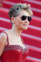 Sharon Stone -“Elvis” Red Carpet at Cannes Film Festival 05/25/2022