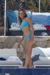 Sophia Stallone in a Turquoise Bikini   Cabo San Lucas 05 29 2022   - 49