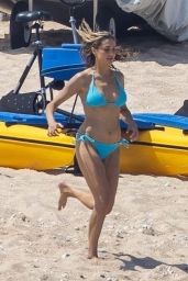 Sophia Stallone in a Turquoise Bikini   Cabo San Lucas 05 29 2022   - 51