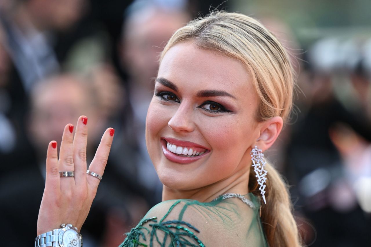 Tallia Storm -“Armageddon Time” Red Carpet at Cannes Film Festival 05