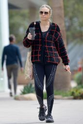 Tish Cyrus in Yoga Leggings in Los Angeles 04/28/2022