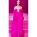 Valentino Spring 2022 Butterfly Neck Pink Gown