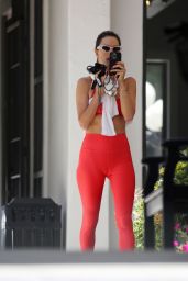 Alessandra Ambrosio - Heading to a Gym in LA 06/20/2022