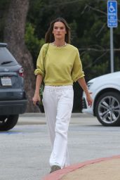 Alessandra Ambrosio in Casual Outfit - Brentwood 06/09/2022